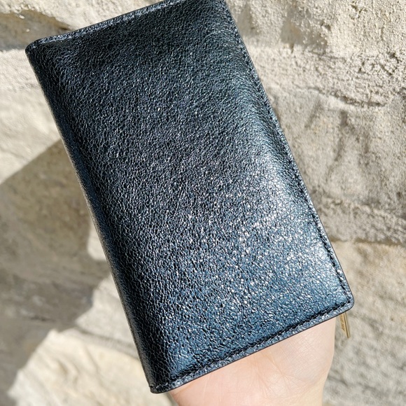 Kate Spade spencer metallic Slim bifold wallet - Picture 4 of 7